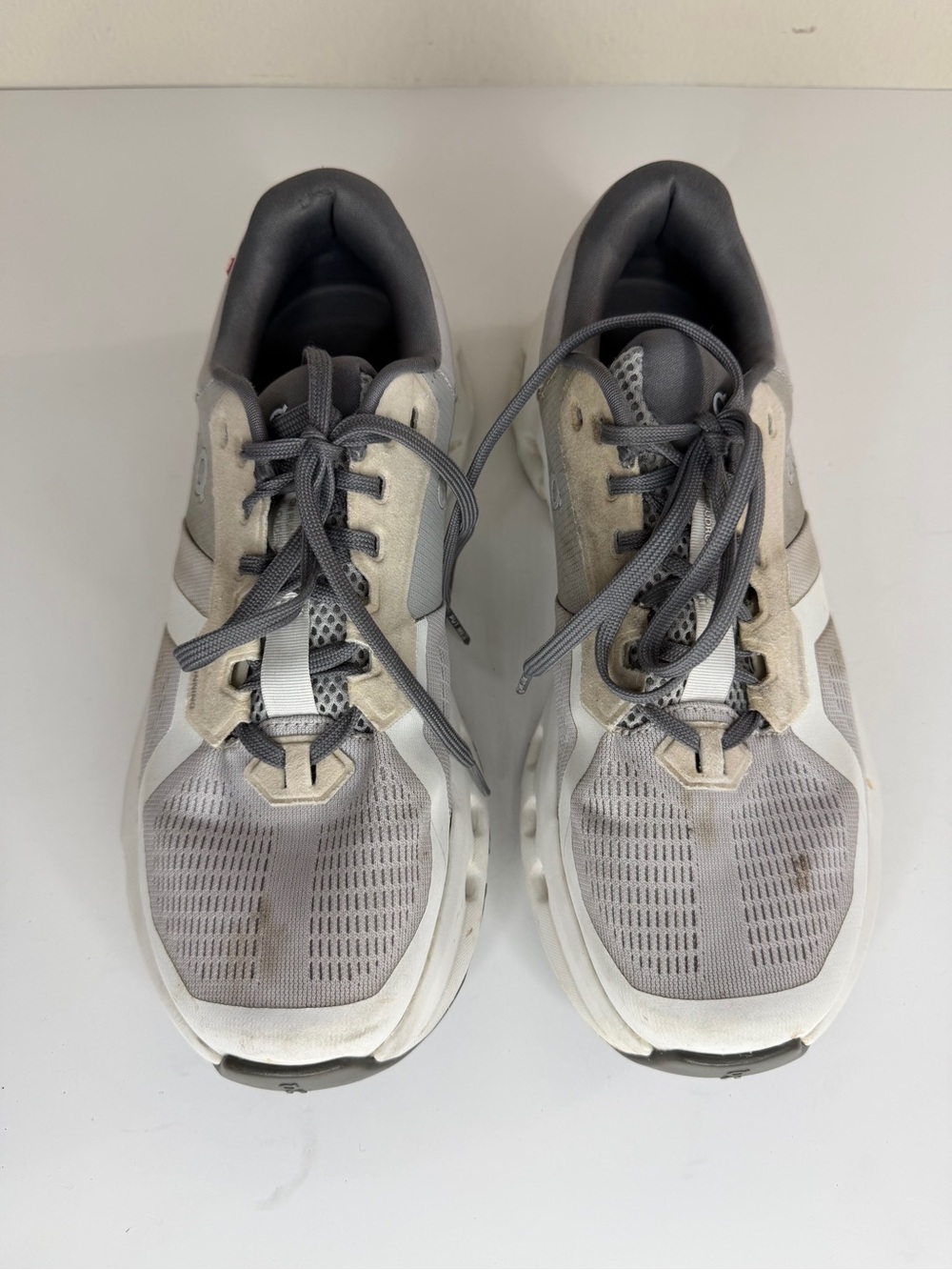 On Cloudrunner 2 Shoes Running Frost White Gray Sneakers Athletic Women’s 7.5 - Picture 6 of 16
